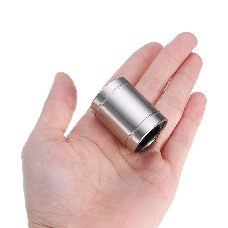 sourcing map 2Pcs LM16UU Linear Bearing 16mm Bore 28mm OD