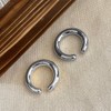 ZKGYUS 18K Earrings Silver 925 for Women Earrings Hoop Earrings