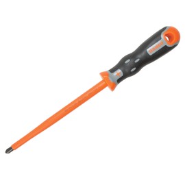 Bahco 34003200 Ph-3 Insulated Screwdriver, Black/Orange, 345 mm