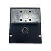 ProCraft Pro Audio Recessed Pocket Floor Box.1 AC Power 1