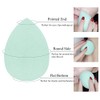 10 piezas de esponja de maquillaje en forma de huevo