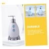 IWOWHERO Manual Lotion Dispenser 400ml Rocket Shape Soap Dispenser Sturdy