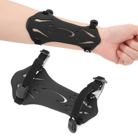 Bnineteenteam Protector de Brazo de Tiro con Universal, Protector de Brazo de Tiro con Recurvado Compuesto Competencia Equipo de Protección Universal Negro