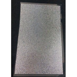 CraftbuddyUS 4200 Bulk Sheet 2mm Self Adhesive Clear Diamante Gems, Stick on, Rhinestone, Craft