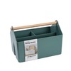 BLUE GINKGO Multipurpose Storage Baskets - Plastic Storage Bins with