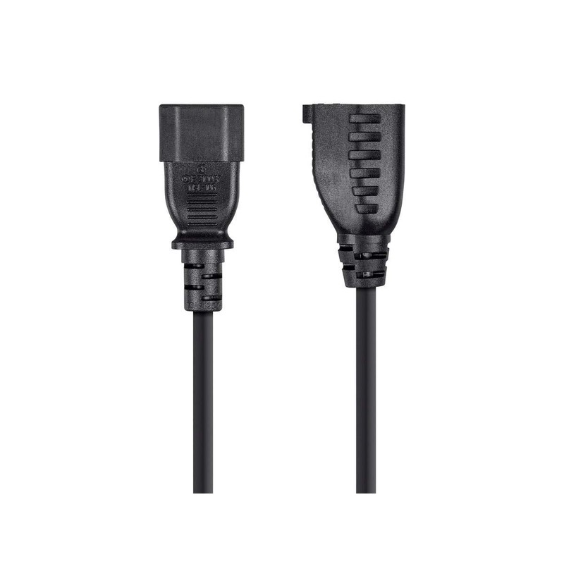 Monoprice Desktop Computer Power Cord - IEC 60320 C14 to