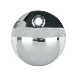 Romak 378390 Half Moon Metal Door Stop, 25 mm Size, SS Polished