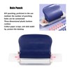 Hole Punch Dark Blue 6 Hole Portable Small Planner Hole