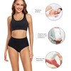 wirarpa Women's Cotton Underwear High Waisted Ladies Panties Full Coverage