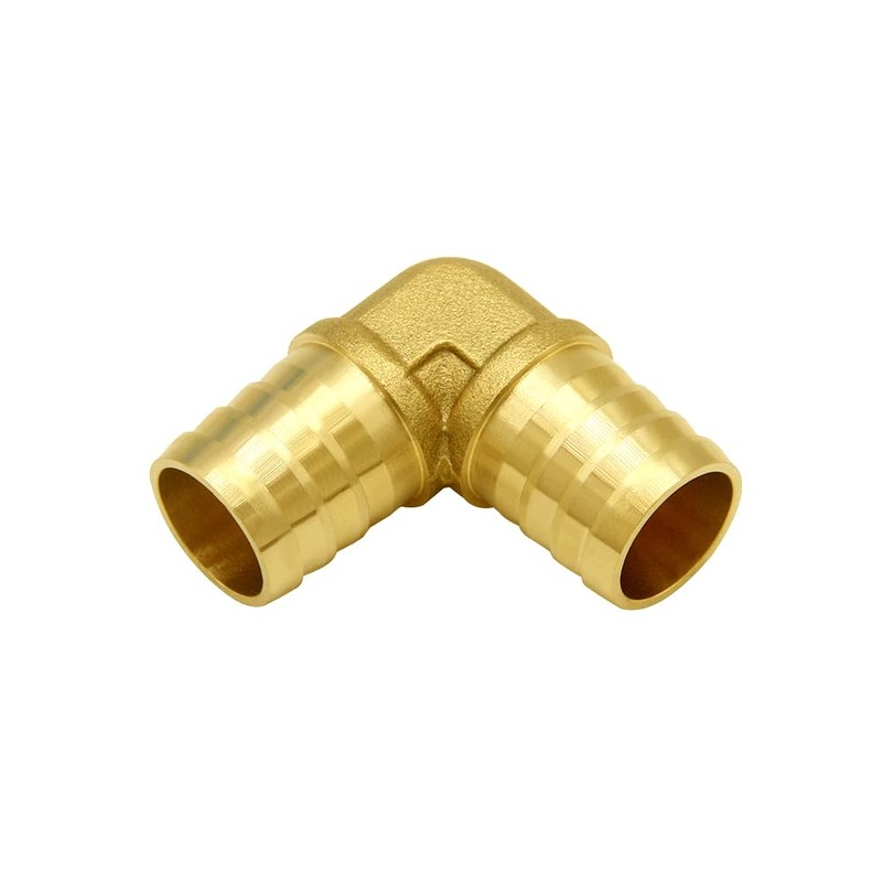 Joywayus 5/8" Hose Barb 90 Degree L Right Angle Elbow
