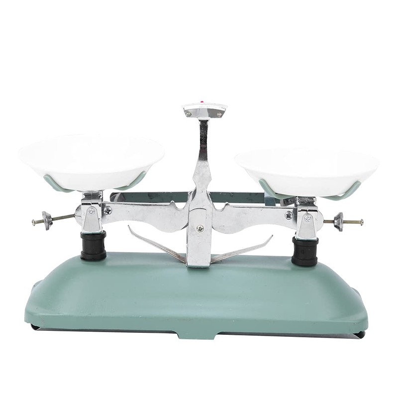 100/500 g Mechanical Scales with Weight Set Scale Tray 10