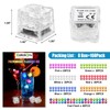 160 Pack Multi Color & Solid Color Led Ice Cubes