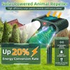 2026 Solar Animal Repellent Outdoor: 4Pack Ultrasonic Deer Repellent Devices