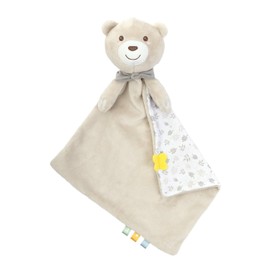 Chicco Spiel Maxi Doudou Plush Toy Made of Soft Velvet in the Shape of a Teddy Bear with Classic and New Age Music, Baby Plush, Soft to Cuddle Toy for Newborn 0+ M, Beige