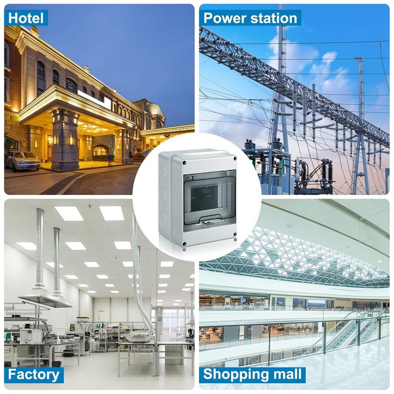 HT-5 Waterproof Distribution Box, Small 5-way Outdoor Waterproof Distribution Box,