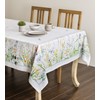 Maison d' Hermine Tablecloth 100% Cotton Table Cover Decorative Washable