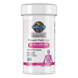 Garden Of Life Probióticos Mujer 40 Billion Cfu Con 60 Pzas Sabor Sin Sabor