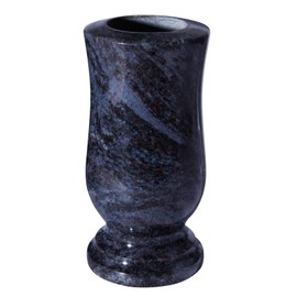 Afvarir Cemetery Granite Vase for Grave, Natural Stone Heavy Headstone Flower Holder. (1)