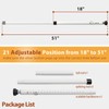 2-in-1 Upgraded Door Security Bar & Sliding Patio Door (2