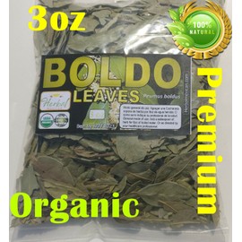 Boldo, Hojas de Boldo,  Te de Boldo, Peumus boldus, Boldo Tea 3oz Premium !!!