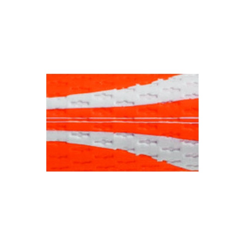 IOMIC(イオミック) ゴルフグリップ　Sticky Opus3 バックライン有 オレンジ Art Grip Series ベース：オレンジ×ホワイト　エンド：ホワイト M60