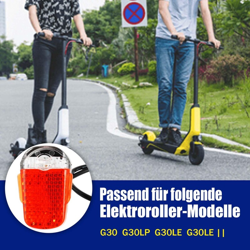 CDDCWZ Fanale posteriore per Ninebot Max G30d, per Segway Ninebot