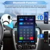 NHOPEEW 10.4 Inch Vertical Single Din Touchscreen Car Radio -