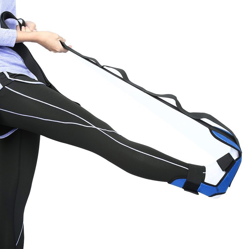 Professional Stretching Belt Yoga Pilates Leg Strap Rehabilitation Belt Fitness