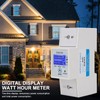 Energy Meter, Electricity Meter, DDS015M Watt-Hour Meter, Digital Display, Single-Phase