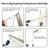 Eupheng Punch Shot Rig Kit, Tokyo Style Rig Drop Shot