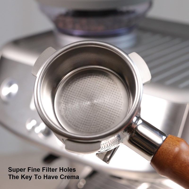 Portafilter 54mm Double Spout Compatible with Breville Bambino Plus (BES500)/