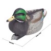 Simulation Duck Statue Animal Mold Decoration Plastic Crafts Gardening Courtyard