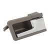 Auto Interior Door Handle Gray Base Plated Inside Pull Door