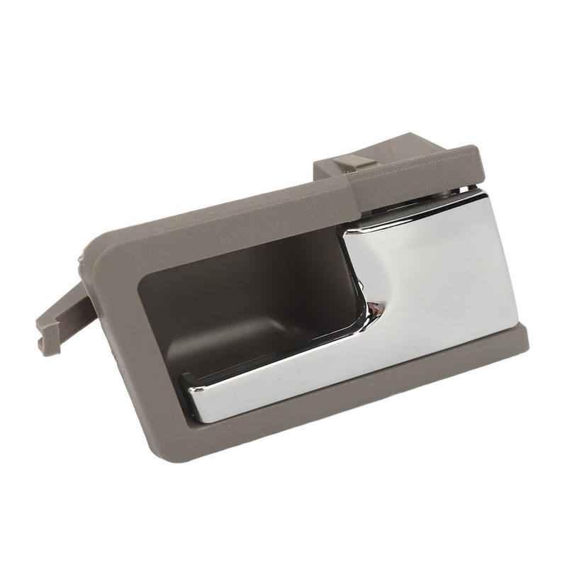 Auto Interior Door Handle Gray Base Plated Inside Pull Door