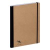 Pagna Notebook A4 Pure, Recyclable Kraft Paper Cover with Embossing,