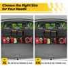 Car Backseat Hanging Trunk Organizer Extra-Long, 30% More Storage, 8
