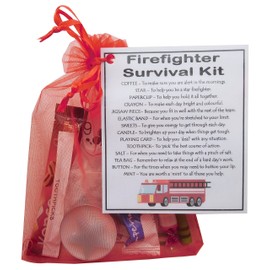 Survival Kit for Firefighters - Perfect Fireman Gift for New Firefighters or Secret Santa