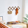 Tajsoon Expandable Shoe Rack for Closet 1 Tier, 28“-41“Adjustable &