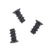 Favordrory M5x10 Black Zinc Computer Case Fan Screws, Computer Cooling