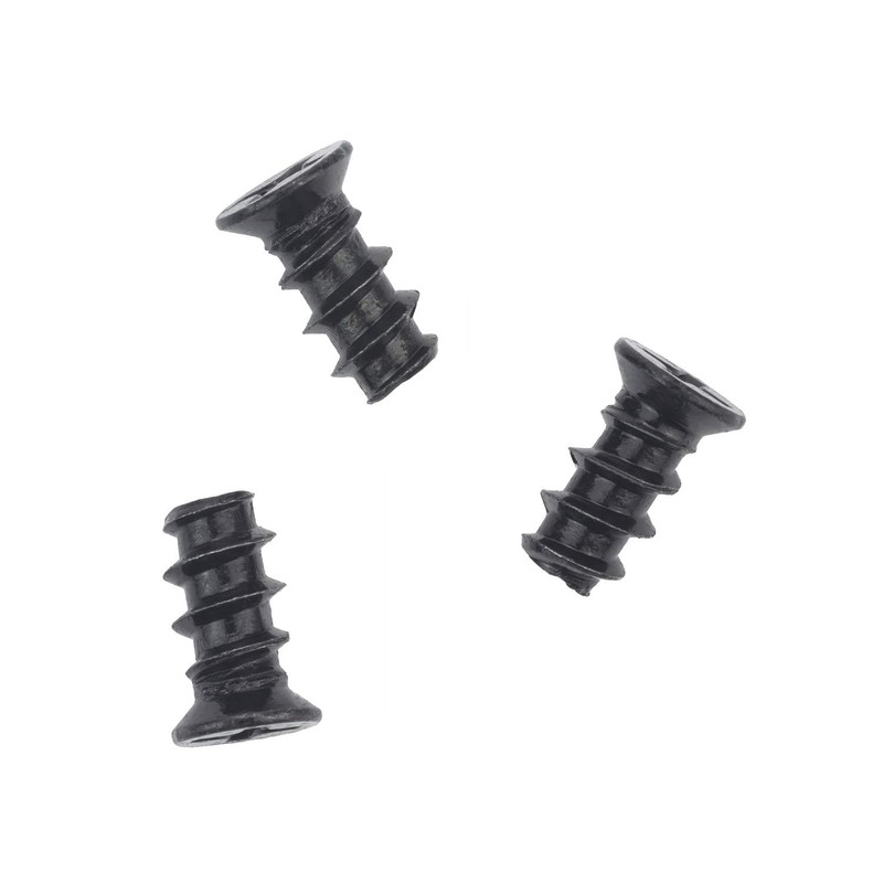 Favordrory M5x10 Black Zinc Computer Case Fan Screws, Computer Cooling