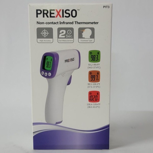 PREXISO New Sealed PREXISO Non Contact Infrared Thermometer