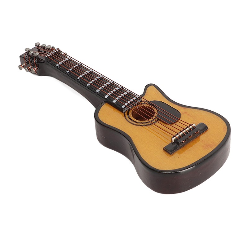 Miniature Guitar Replica Refrigerator Magnet Resin Mini Musical Instrument Fridge