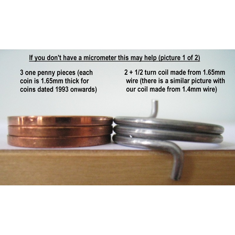 Northern DIY 6 Door Handle Springs, 1.65mm Wire, 3 Handed