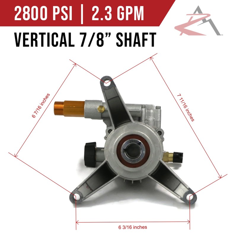 The ROP Shop | 2800 psi PRESSURE WASHER WATER PUMP