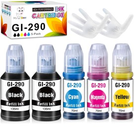 Miss Deer LC3037 - Impresoras de cartuchos de tinta compatibles (2 negras, 1 cian, 1 magenta 1 amarillo), paquete de 5