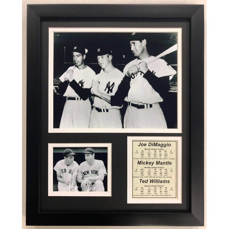 Legends Never Die "Joe DiMaggio, Mickey Mantle and Ted Williams