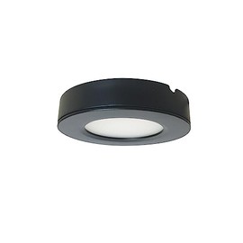 Nora Lighting NMP-LED27B Josh LED Puck Light, 12 Volts (Black, 2700K)