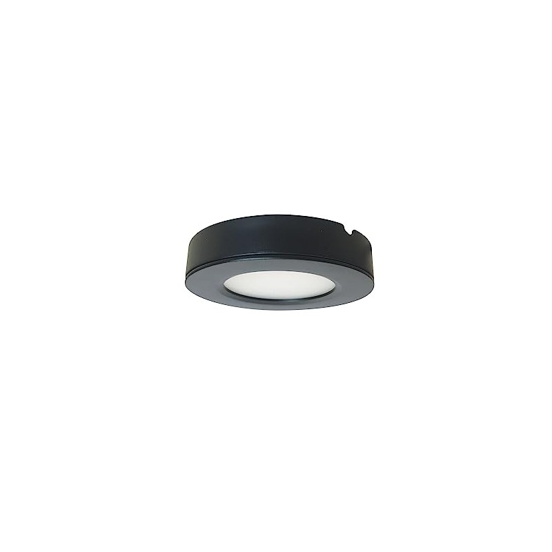 Nora Lighting NMP-LED27B Josh LED Puck Light, 12 Volts (Black,