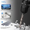 10PCS High-Strength Eccentric Twist Drill Bit,Four Flute Sawtooth Eccentric Drill