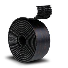 Dual Lock SJ3550 Reclosable Fastener 1''×6Ft Black Heavy Duty Mounting Tape Strong Adhesive with Interlocking Mushroom-Shaped Heads for Indoor and Outdoor Use